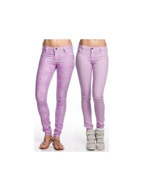 BLEULAB Detour Reversible Legging Passion Sorbet Lavender NWT Sizes 24 to 27